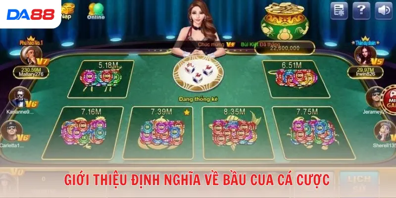 Giới thiệu định nghĩa về bầu cua cá cược